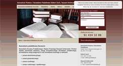 Desktop Screenshot of goch-ambroziak.pl